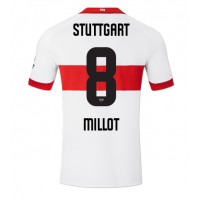 Camisa de Futebol Stuttgart Enzo Millot #8 Equipamento Principal 2024-25 Manga Curta